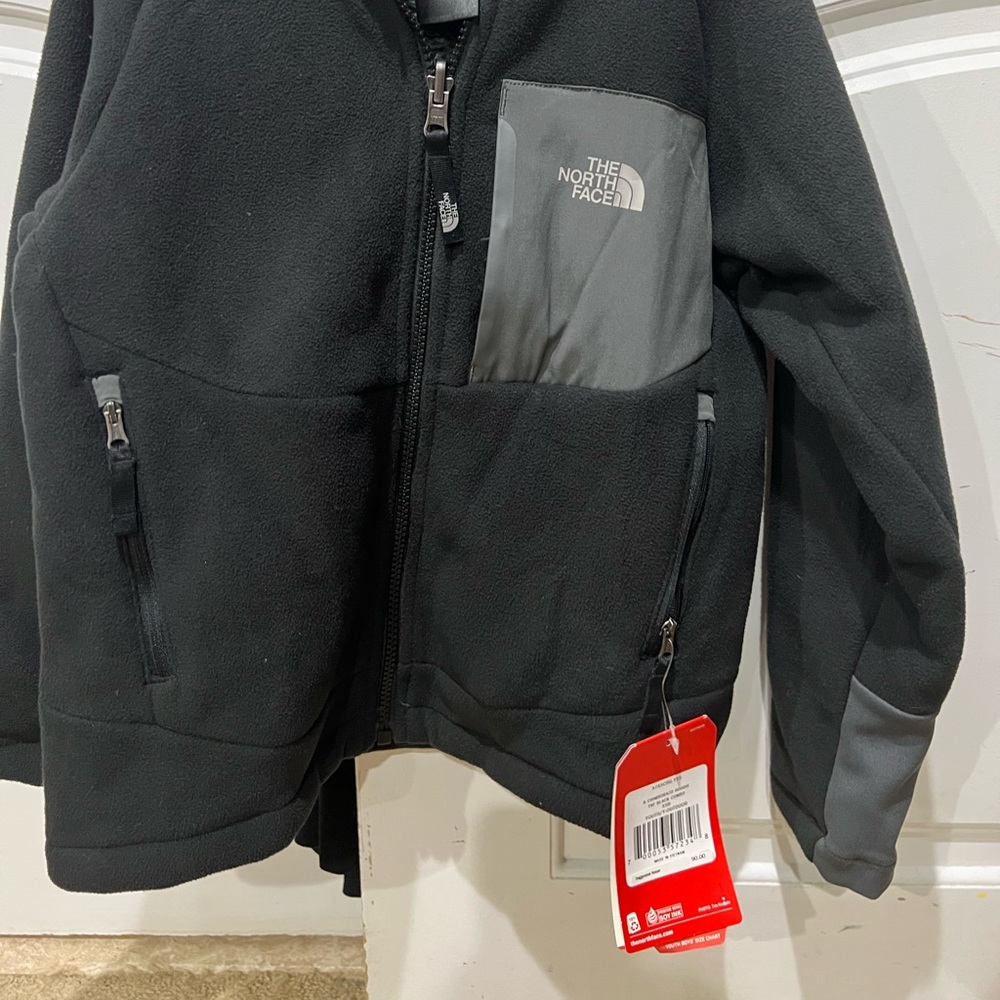 New with tags THE NORTH FACE Boys' Chimborazo Hoodie BLACK size XS
